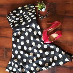 Ann Taylor Strapless Cocktail Dress 👠